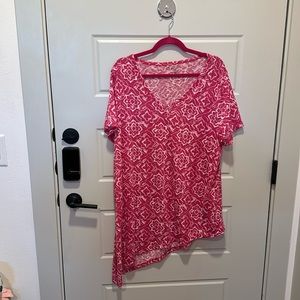 Lane Bryant V-Neckline Swing Tunic Top 18/20